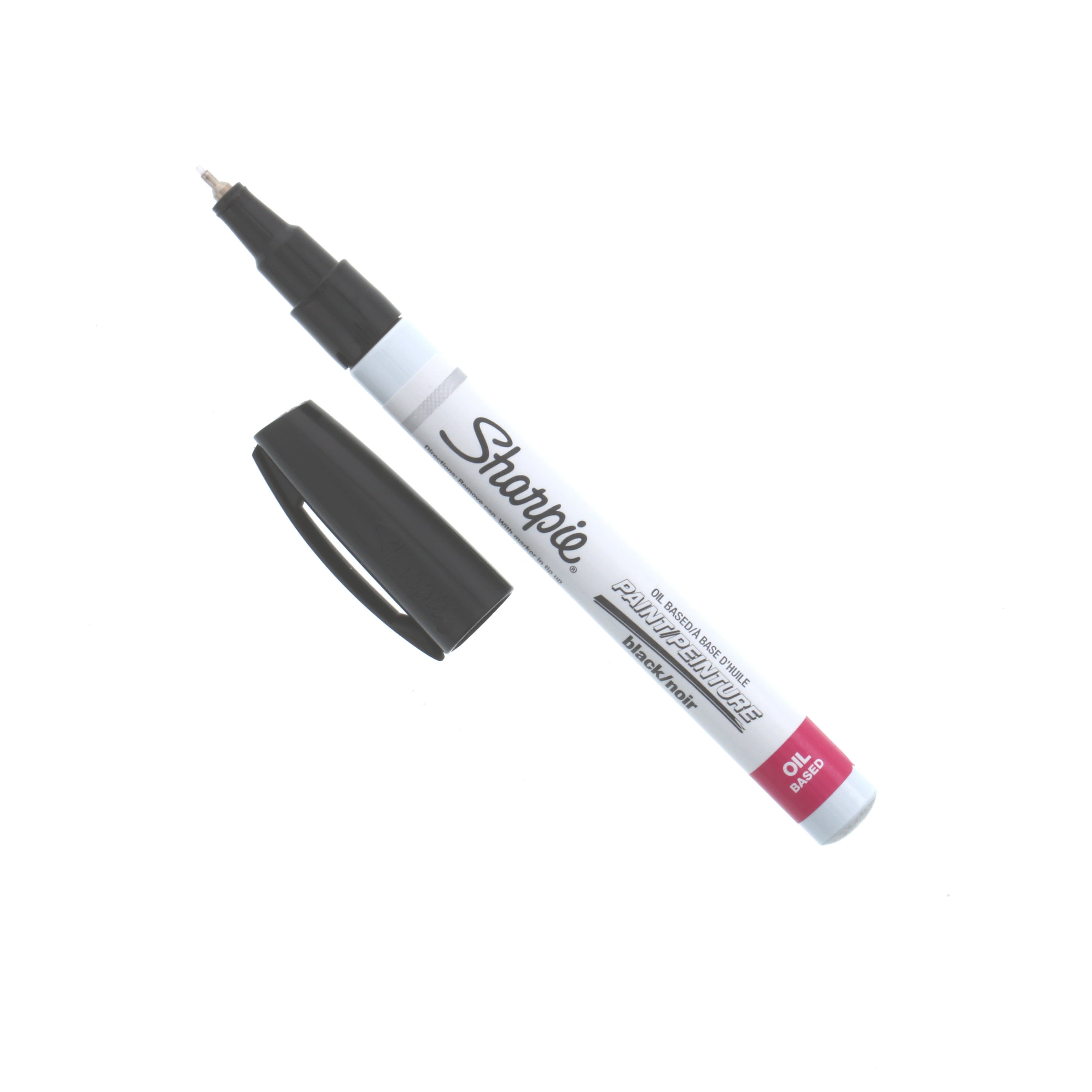 10 Pcs Black Oil Based Paint Marker Extra Fine Pen Type Two way Art Pens 