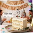 thumbnail image 4 of Rewenti Reusable Number Birthday Candle Set 0-9 Number Candle Set Adjustable Candles Stand for Birthday Cakes Gold Cake topper Digital Candles, 4 of 4