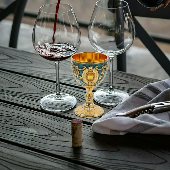 WHAMVOX Horror Elements Designed Goblet Wine Glass Decoration