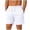 01-White, variant on Diufon White Athletic Shorts for Men Drawstring High Waist Mesh Comfy Loose Shorts with Pockets Casual Summer Beach Shorts