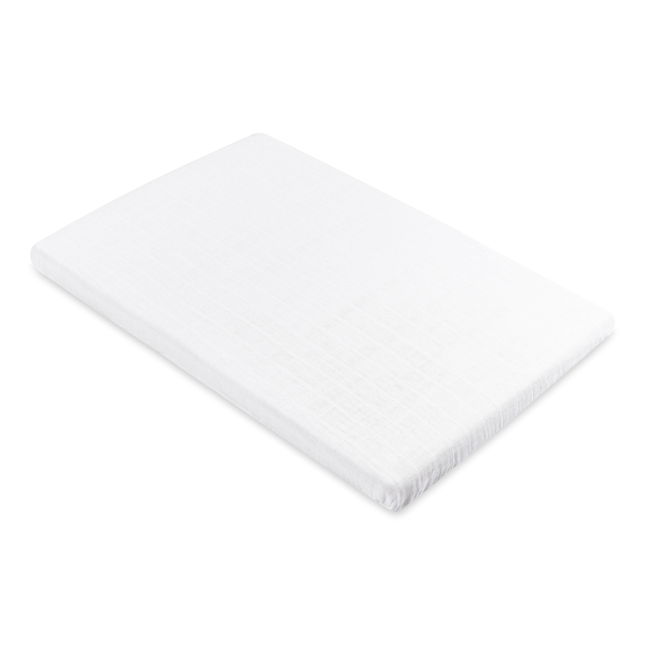 Babyletto All-Stages Bassinet Sheet in GOTS Certified Organic Muslin Cotton