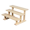 thumbnail image 1 of Tnarru Figure Display Stand Storage Shelf Decoration Multifunctional Perfume Organizer Wooden Display Riser for Cosmetics Countertop 3 Tier 20cm, 1 of 8