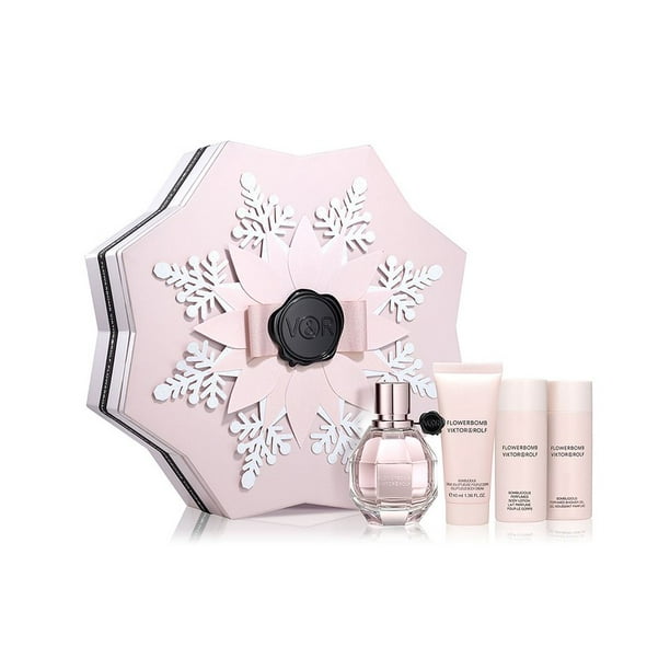 Viktor Rolf Flowerbomb Eau De Parfum 4 Pc Gift Set For Women Walmart Com