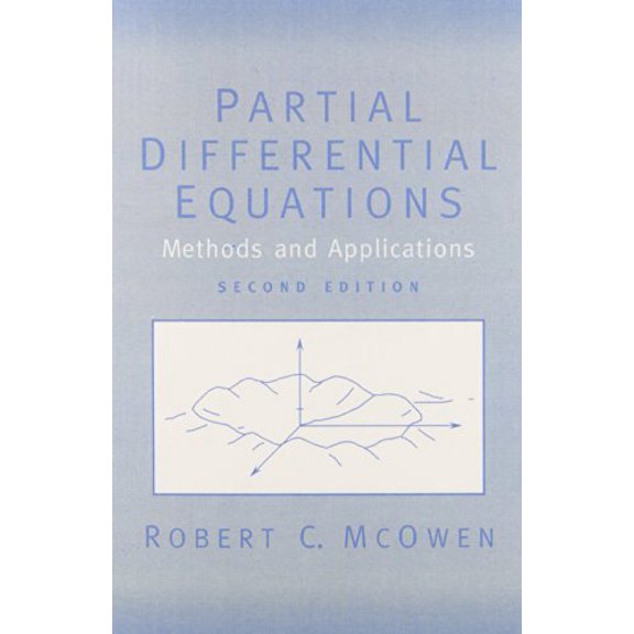 Pre-Owned Partial Differential Equations: Methods and Applications, 9780130093356, 0130093351, Paperback, 2 edition