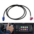 thumbnail image 3 of For B8 MIB STD2 ZR NAV Discover Pro Radio Screen Cable Wire Harness 100cm, 3 of 5