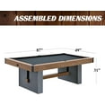 thumbnail image 2 of Barrington Billiards Urban Collection Table de billard de 7 pi, 2 of 6