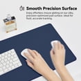 thumbnail image 3 of Large Gaming Mouse Pad with Durable Stitched Edges Rubber Base Big Computer Keyboard Mouse Mat Desk Pad for Home Office Gaming Work cm xcm x.cm, 3 of 7