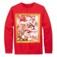 thumbnail image 1 of American Rag Mens Cat Owner Faceswap Sweatshirt, Red, XX-Large, 1 of 1
