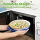 thumbnail image 1 of Rejilla para recipientes de microondas para calentar alimentos – Juego de tapas para recipientes aptas para microondas con asa para platos calientes, sopas y pasta – Accesorio de cocina reutilizabl, 1 of 6