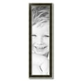 thumbnail image 2 of ArtToFrames 8" x 30" Black Panel With Silver Lip Picture Frame, 8x30 inch Multi Wood Poster Frame (WOM-5093),  Pack, 2 of 7