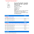 thumbnail image 2 of Rear Air Lift Leveling Kit - Compatible with 1999 - 2019, 2021 - 2022 Ford E-350 Super Duty 2000 2001 2002 2003 2004 2005 2006 2007 2008 2009 2010 2011 2012 2013 2014 2015 2016 2017 2018, 2 of 2