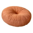 thumbnail image 2 of CoudarTitie Round Floor Pillow Meditation Cushion Decorative Comfortable Floor Cushion Pad for Bedroom Office Balcony Indoor Orange, 2 of 9
