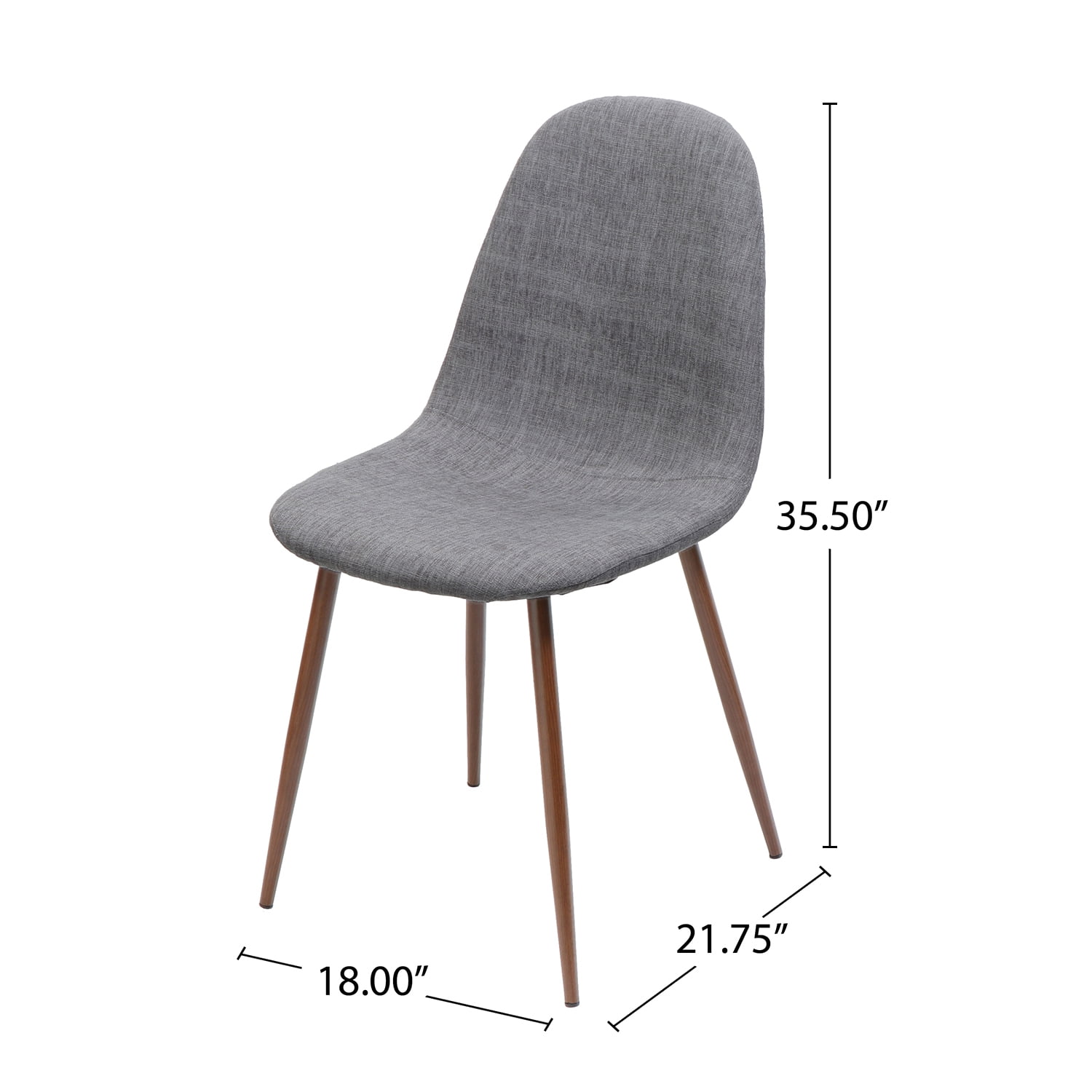 Kadyn Mid Century Fabric Dining Chairs, Upholstered Fabric Dining Chair for Bedroom, Modern Kitchen Side Chair, Set of 2, Light Grey Kadyn Mid Century Fabric Dining Chairs, Upholstered Fabric Dining Chair for Bedroom, Modern Kitchen Side Chair, Set of 2, Light Grey