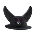 thumbnail image 2 of Gorro con cuernos para mascota de Halloween para perro y gato, decoración cómoda para fiestas, disfraz de Halloween para mascotas, fiestas temáticas Araña bruja negra, 2 of 8