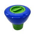 thumbnail image 1 of 7 Inch Swimming Pool Float Chlorine/Bromine Tablet Dispenser for Pools, Spas, Hot Tubs and Fountains, 1 of 7