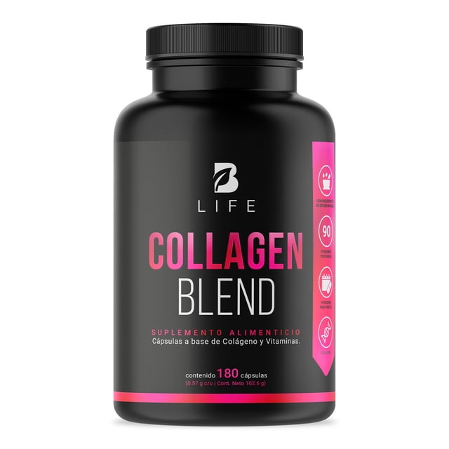 Colágeno Hidrolizado De 180 Cápsulas B Life B Life Cápsulas