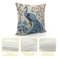 thumbnail image 4 of COMIO Chinese style blue and white porcelain peacock Pillow Covers Decorative Couch Pillow Cases Set of  Throw Pillows Decor For Living Room Bed Couch Sofa Porch, 4 of 5