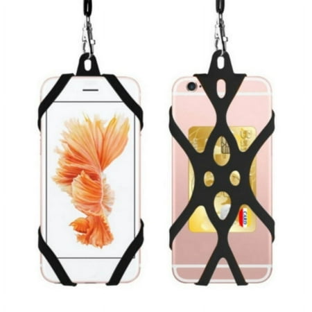 Clearance !Cell Phone Lanyard Holder Case Cover Universal Silicone Durable Neck Strap Chain Sling For Smart Phone