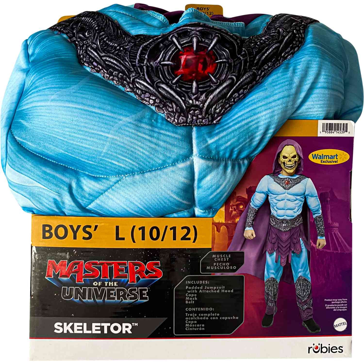 He-Man and The Masters of the Universe, Skeletor Halloween Costume for Children, Boy's Size S (6/7), by Rubies