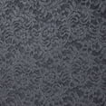 thumbnail image 3 of Zelouf Logan Stretch Lace W Glitter  , Sewing, DIY, Crafts Fabric by the Yard, Grey Flower, 20 Yard, 3 of 3