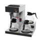 thumbnail image 1 of Cafetera comercial SYBO de 12 tazas con 3 calentadores y 3 jarras de vidrio, 1 of 7