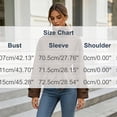 thumbnail image 3 of uublik Women's Trench Coat Brown Long Sleeve Classic Overcoat Open Front Cardigan Jacket, 3 of 5