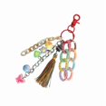 thumbnail image 2 of Acrylic Butterfly Flower Keychain Charm Fashion Forward Acrylic Key Rings Tassel Charm Key Chain Pendant for Daily Use, 2 of 11