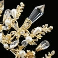 thumbnail image 3 of tiara de novia de cristal,corona de boda,corona de princesa,tocado de novia,tiaras de princesa,accesorio para el cabello de novia, 3 of 6