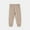 Beige, variant on Baby Girls Sweatpants Athletic Workout Leggings Kids Clothes Cotton Pull On School Uniform Casual Elastic Waist Cargo Pants Beige 12-24 Months