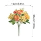thumbnail image 3 of Ramo de flores artificiales de seda | Arreglo de rosas y peonías para decoración del hogar, centros de mesa para bodas, decoración de escritorios, decoración de fiestas, 3 of 6