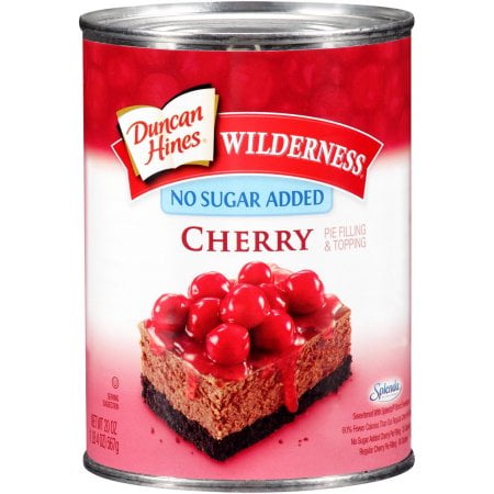 Duncan Hines Wilderness No Sugar Added Pie Filling & Topping Cherry