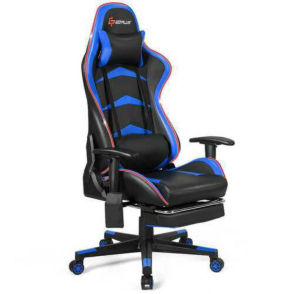 Blue gaming chair walmart hot sale