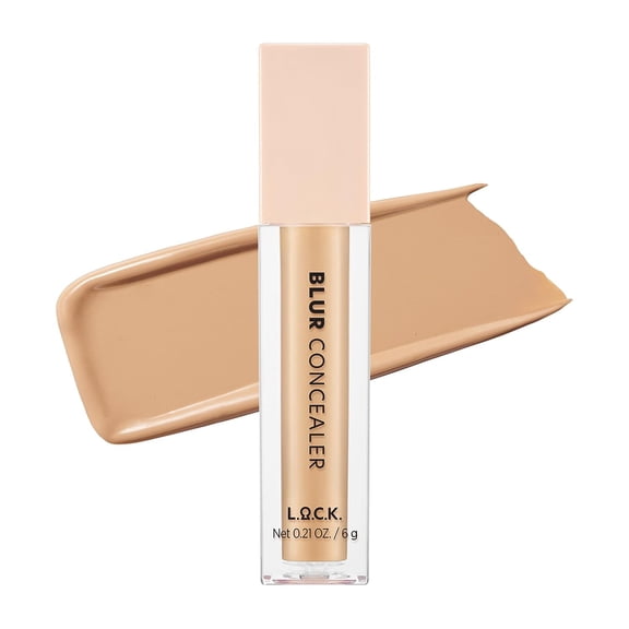 L.O.C.K. BLUR CONCEALER Medium to Full Coverage concealer, Hazelnut