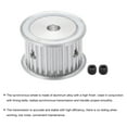thumbnail image 3 of Uxcell 3M30 Teeth Timing Pulley Synchronous Wheel Belt Drive Gear with M4 Screw 6mm Bore for Belt, 3D Printer, CNC, 3 of 5