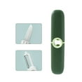 thumbnail image 5 of Gnmfd 2-in-1 Double Headed Fruit Knife Multi-Functional Peeling Slicing Tool Stainless Steel Blades for Fruits Vegetables Office Home Kitchen Portable Precise Cutting Salad Dessert Prep, 5 of 7