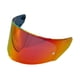 thumbnail image 2 of Visera para casco de motocicleta Colamx antiarañazos Rojo oscuro 30 cm x 17 cm x 12 cm, 2 of 7