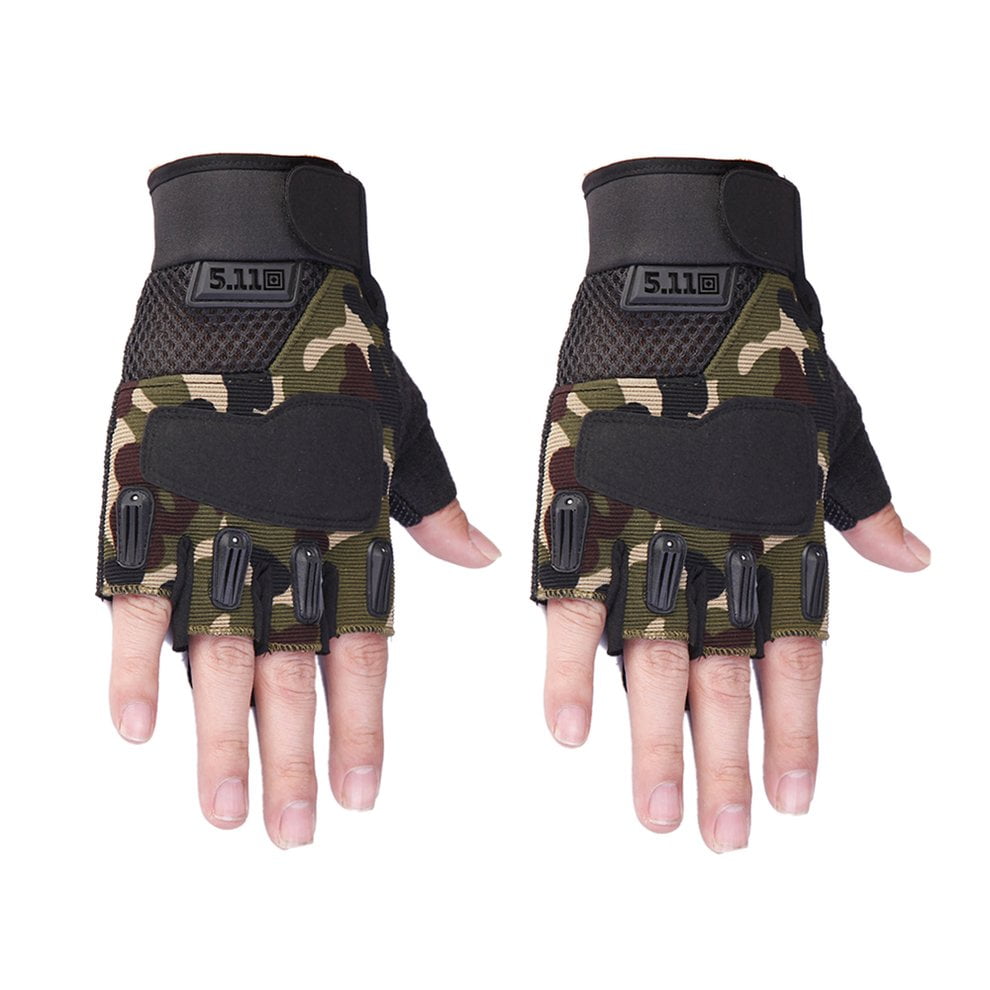 hunting fingerless gloves
