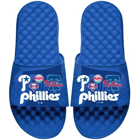 

Men s ISlide Royal Philadelphia Phillies Collage Slide Sandals