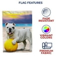 thumbnail image 5 of America Forever Summer Beach Ball Bulldog Garden Flag 12.5 x 18 inches Summer Tropical Beach Fun Double Sided Seasonal Yard Outdoor Decorative Cute Puppy Dog Days of Summer Garden Flag, 5 of 5
