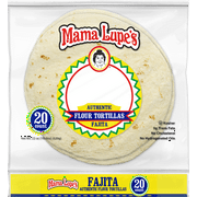 Angle View: Tortilla King Mama Lupes Flour Tortillas, 24 ea