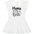 thumbnail image 3 of Inktastic Mama Is My Bestie Girls Baby Dress, 3 of 5