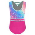 thumbnail image 2 of TSSOE Gymnastics Leotards for Girls Rhinestone Ballet Unitard One-Piece Sparkly Biketards Sport Activewear Star 10, 2 of 3