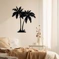 thumbnail image 3 of COM1950s Living Room Decorations for Wall Wall Decor Living Room Palm Tree Metal and Wrought Iron Wall Decorations Family Courtyard Living Room Wall Decoration Wall Decorations for Living Room, 3 of 7