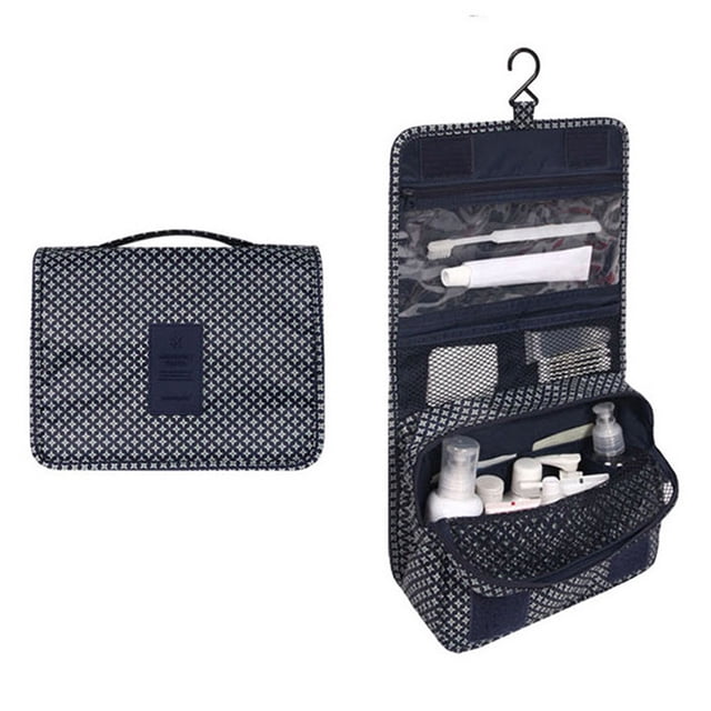 Bolsa de artículos de tocador, bolsa de cosméticos colgante impermeable, bolsa de maquillaje portátil de viaje, multifunción, estilo 3