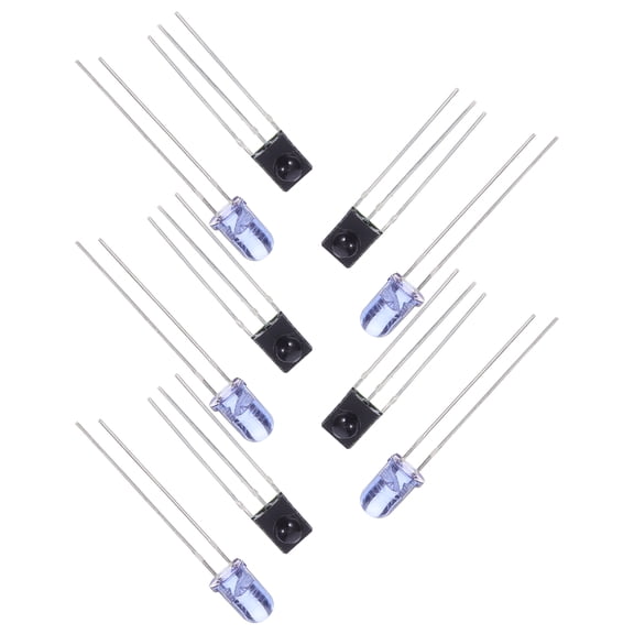 SHINYPASING IR Receiver Emitter 5Set Photo Detector Preamplifier Operate Distance 18-20m