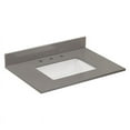 thumbnail image 6 of Altair 31 in. Composite Stone Vanity Top In Concrete Grey with White  Sink, 6 of 7