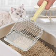 thumbnail image 4 of Cat Litter Spoon Metal Cat Litter Spoon With Wooden Stand Pet Poop Spoon Suitable For Clumping Cat Litter Dog Litter Rabbit Litter Hamster Waste, 4 of 9