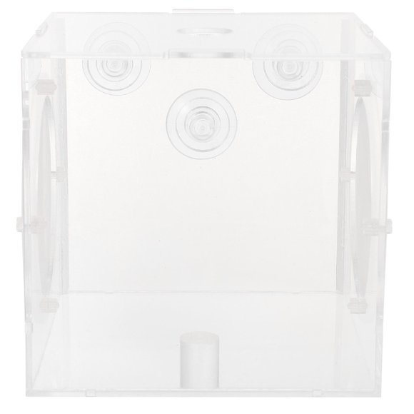 TABLETREANDS Caja Transparente Para Cría De Peces Con Ventosa Para Acuario Uso Doméstico Resistente Y Duradera