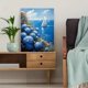 thumbnail image 5 of Qisvanset 12x16 Inch Sailboat Blue Hydrangea Canvas Wall Art, Coastal Nautical Trendy Dorm Home Wall Decor, 5 of 8