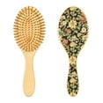 thumbnail image 2 of YAZAOO Soft Hair Brush Hair Comb Detangler Vintage Floral Design Smoothing Hair Care Beauty Gift, 2 of 7